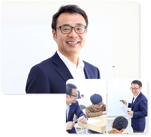 塾長・撹上雅彦の写真